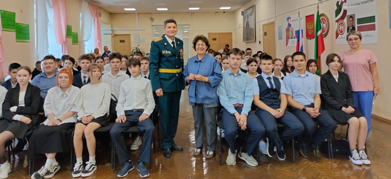 Лекция в школе