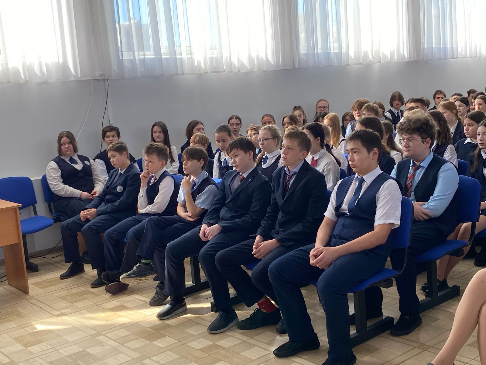 Лекция в колледже г.Казани