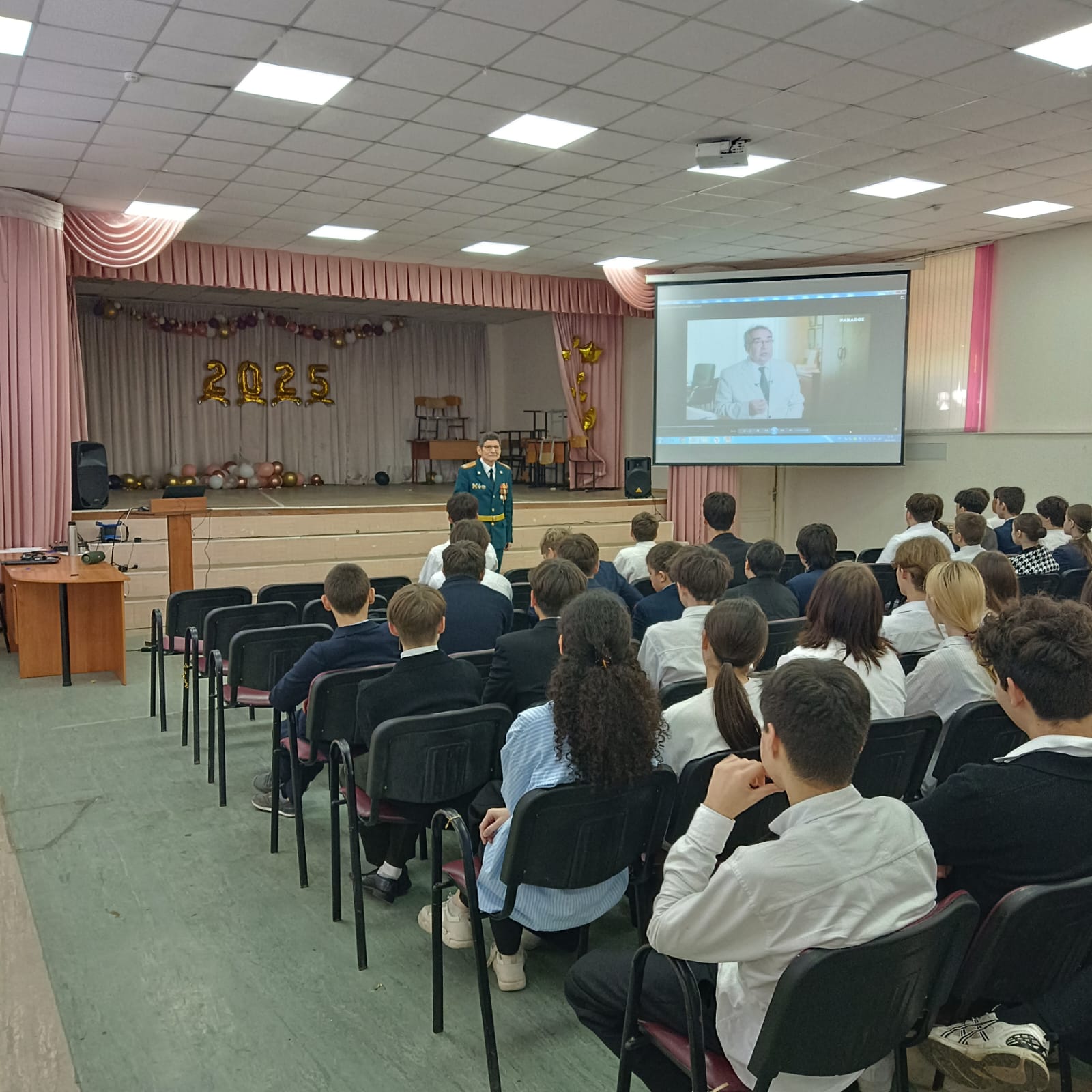 Лекция в техникуме